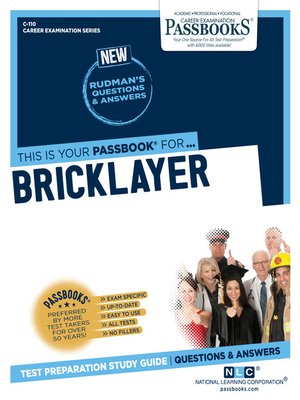 cover image of Bricklayer